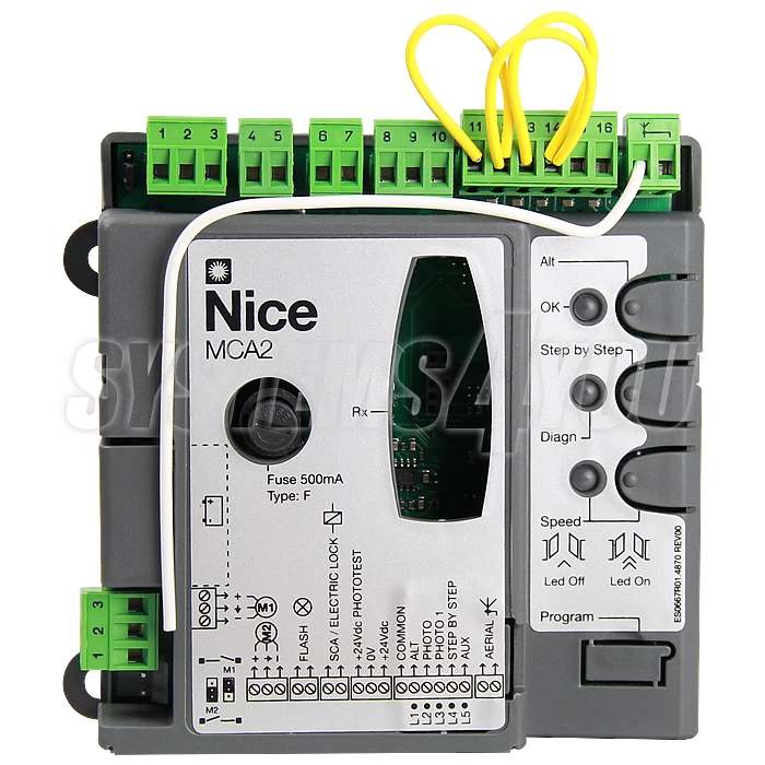 Central electrónica Nice MCA2