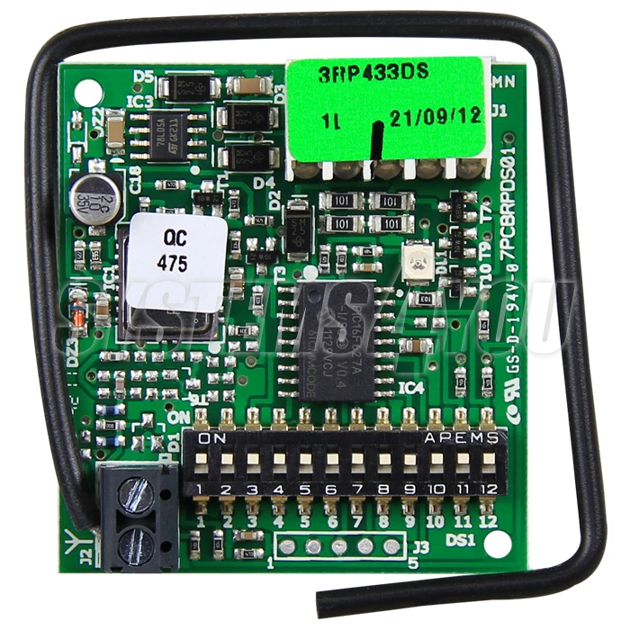 Receptor de radio FAAC RP DS  - 433 MHz