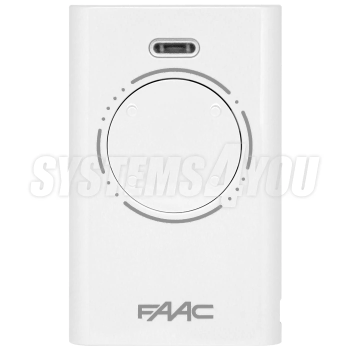 Mando a distancia FAAC XT4 433 SLH - Blanco