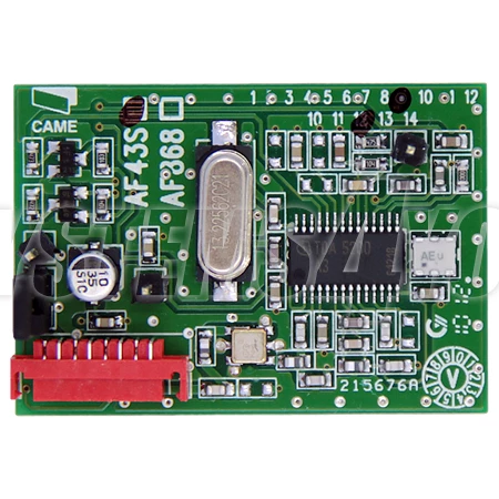 Tarjeta de radiofrecuencia Came AF43S - 433 MHz