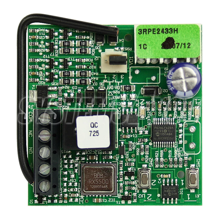 Receptor de radio FAAC RP2 LC - 433 MHz