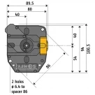 Foto de Motor Somfy RDO 60 CSI 60/12